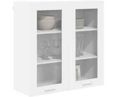 Pakabinama spintelė Balta 80 x 31 x 80 cm Apdirbta mediena