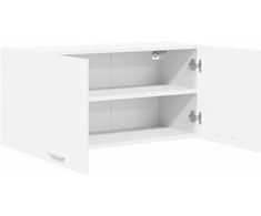 Pakabinama spintelė Balta 80 x 31 x 40 cm Apdirbta mediena