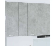 Pakabinama spintelė su saugykla Betono pilka 60 x 31 x 100 cm