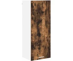 Pakabinama spintelė su saugykla Rūkyta ąžuolas 40 x 31 x 100 cm
