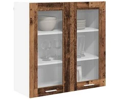 Pakabinama spintelė su saugykla Senas medis 80 x 31 x 80 cm