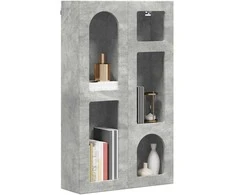 Pakabinama spintelė ELST Betono pilka 59 x 20 x 100 cm