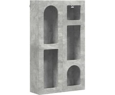 Pakabinama spintelė su lentyna Betono pilka 59 x 20 x 100 cm