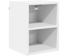Pakabinama spintelė Balta 30 x 29,5 x 40 cm Apdirbta mediena