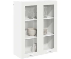 Pakabinama spintelė Balta 80 x 31 x 100 cm Apdirbta mediena