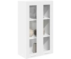 Pakabinama spintelė Balta 60 x 31 x 100 cm Apdirbta mediena