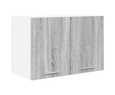 Pakabinama spintelė Pilkas Sonoma ir baltas 60 x 31 x 40 cm