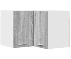 Pakabinama spintelė Pilkas Sonoma ir baltas 57 x 57 x 40 cm