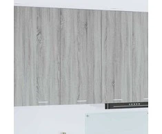 Pakabinama spintelė Pilkas Sonoma ir baltas 50 x 31 x 100 cm