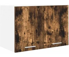 Pakabinama spintelė Rūkyto ąžuolo ir baltos 60 x 31 x 40 cm