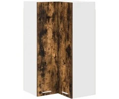 Pakabinama spintelė Rūkyto ąžuolo ir baltos 57 x 57 x 100 cm