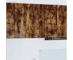 Pakabinama spintelė Rūkyto ąžuolo ir baltos 50 x 31 x 80 cm