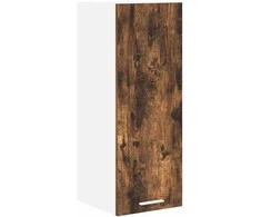 Pakabinama spintelė Rūkyto ąžuolo ir baltos 30 x 31 x 80 cm