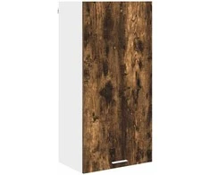 Pakabinama spintelė Rūkyto ąžuolo ir baltos 50 x 31 x 100 cm