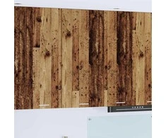 Pakabinama spintelė Senos medienos ir baltos 50 x 31 x 100 cm