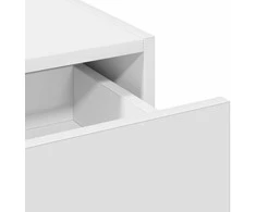 Makiažo stalas Balta 100 x 40 x 70 cm Apdirbta mediena