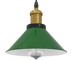 Pakabinamas šviestuvas Pakabinamas lempos, aukštis reguliuojamas, E27, Ø 22cm, metalas