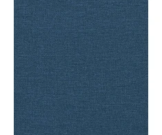 Pakabinamas lovos galvūgalis Su LED šviesa Mėlyna Audinys