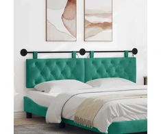 Pakabinamas lovos galvūgalis Su LED šviesa Turkio Aksomas