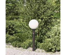 Pakabinamas šviestuvas Apsauginis stulpelis su jutikliu, 80 cm, juodas, IP44
