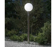 Pakabinamas šviestuvas Apsauginis stulpelis su jutikliu, 120 cm, nerūdijantis plienas, IP44