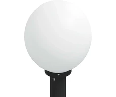 Pakabinamas šviestuvas Apsauginis stulpelis su jutikliu, 80 cm, juodas, IP44