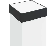 Pakabinamas šviestuvas Apsauginis stulpelis su jutikliu, 110 cm, juodas, IP44