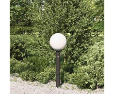 Pakabinamas šviestuvas Apsauginis šviestuvas su jutikliu ir lizdu, 80 cm, juodas, IP44