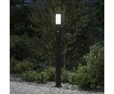 Pakabinamas šviestuvas Apsauginis šviestuvas su jutikliu, 110 cm, nerūdijantis plienas, IP44