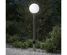 Pakabinamas šviestuvas Apsauginis šviestuvas su jutikliu ir lizdu, 120 cm, nerūdijantis plienas, IP44