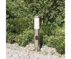 Pakabinamas šviestuvas Apsauginis šviestuvas su lizdu, 50 cm, nerūdijantis plienas, IP44