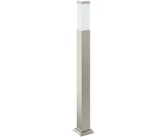 Pakabinamas šviestuvas Apsauginis šviestuvas su jutikliu ir lizdu, 80 cm, nerūdijantis plienas, IP44