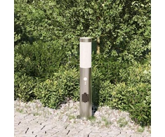 Pakabinamas šviestuvas Apsauginis šviestuvas su jutikliu ir lizdu, 50 cm, nerūdijantis plienas, IP44