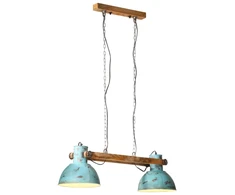 Pakabinamas šviestuvas, baltintas mėlynas, 85x28x109cm, 25W