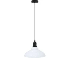 Pakabinamas šviestuvas Pakabinamas lempos, aukštis reguliuojamas, E27, Ø 31cm, metalas