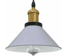 Pakabinamas šviestuvas Pakabinamas lempos, aukštis reguliuojamas, E27, Ø 22cm, metalas