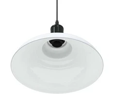 Pakabinamas šviestuvas Pakabinamas lempos, aukštis reguliuojamas, E27, Ø 31cm, metalas