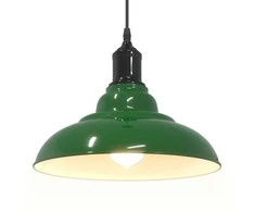 Pakabinamas šviestuvas Pakabinamas lempos, aukštis reguliuojamas, E27, Ø 31cm, metalas