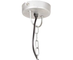 Pakabinamas šviestuvas, sidabrinis, 31cm, 25W, apskritas, E27