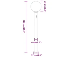 Pakabinamas šviestuvas Šviestuvai su jutikliu, 3 vnt., 120 cm, nerūdijantis plienas, IP44