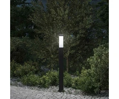Pakabinamas šviestuvas Šviestuvas stulpeliui, 80 cm, juodas, IP44