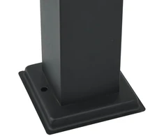 Pakabinamas šviestuvas Šviestuvas stulpeliui, 110 cm, juodas, IP44