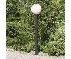 Pakabinamas šviestuvas Šviestuvas su stulpeliu ir lizdu, 120 cm, juodas, IP44
