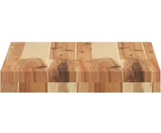 Pakabinamos lentynos, 2 vnt., 60x30x4 cm, aliejumi dažyta, akacijos masyvas