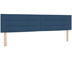 Kiemas lova su galvūgalio Mėlyna 200 x 200 cm audinys