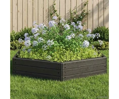 Pakelta lova Juoda 148 x 129 x 25 cm PP