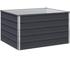 Pakelta sodo lova Antracito 100 x 80 x 55 cm