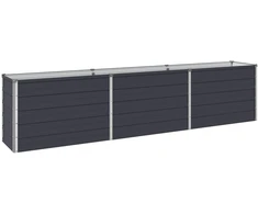 Pakelta sodo lova Antracito 242 x 40 x 55 cm