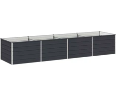 Pakelta sodo lova Antracito 320 x 80 x 55 cm