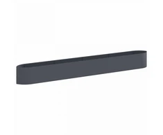 Pakelta sodo lova Antracito 380 x 40 x 40 cm Plienas